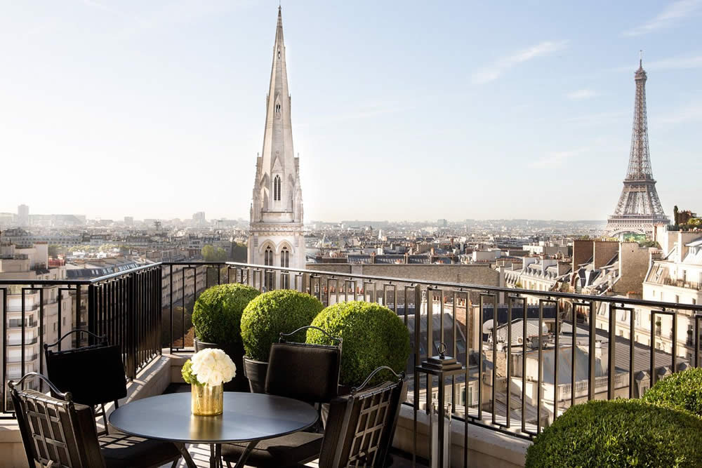 Best honeymoon resort in paris Four Seasons Hotel George V Paris