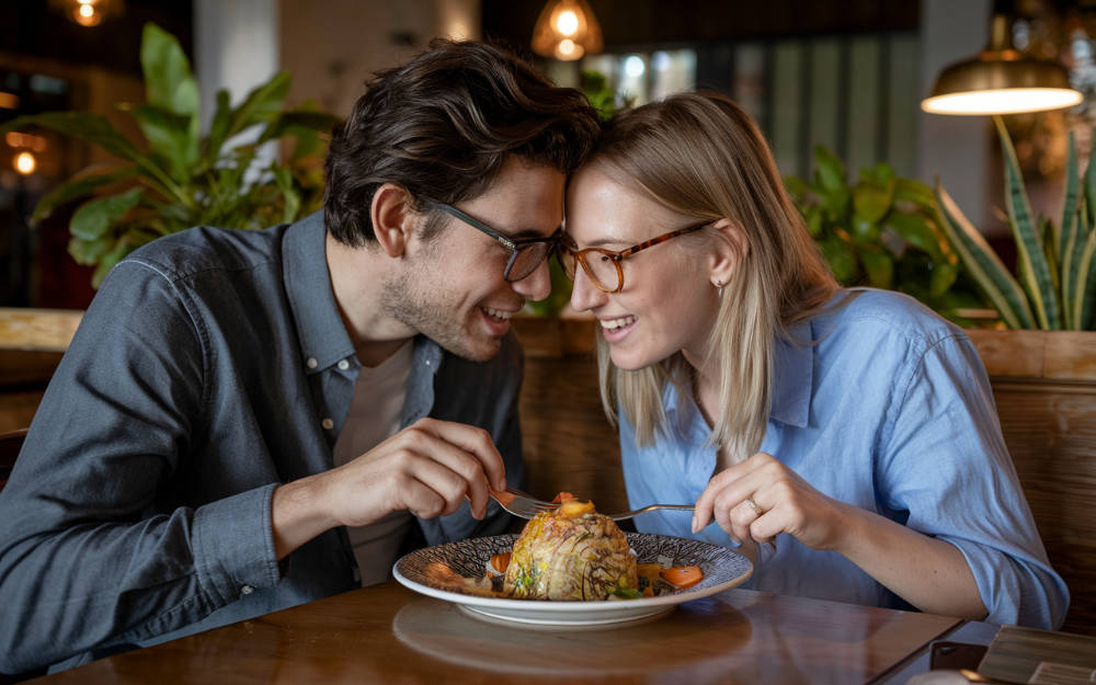 A Food-loving couple